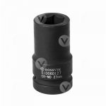 SID060127 Головка торцевая ударная, глубокая ROSSVIK, 1